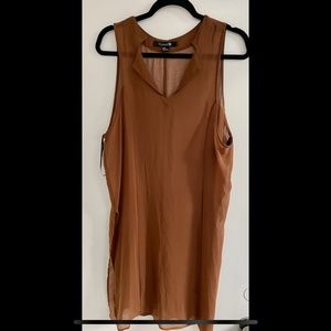 Sheer Taupe Dress